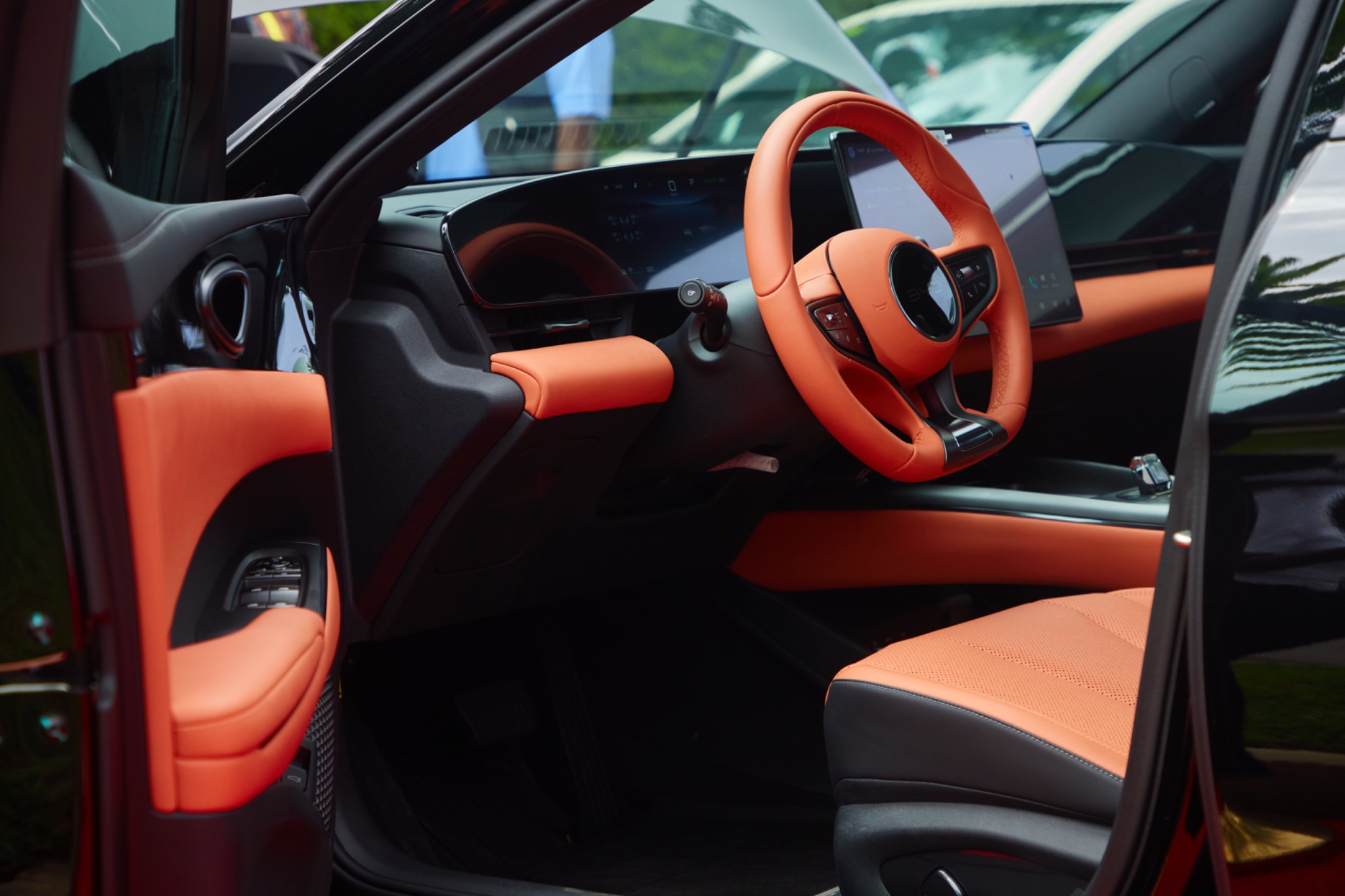BYD interior view